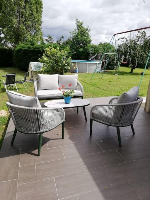 Chambre Privee Calme,Campagne,Etape,Deplacement Pro,Abri Moto Velo,Parking Vaux-sur-Vienne Ngoại thất bức ảnh